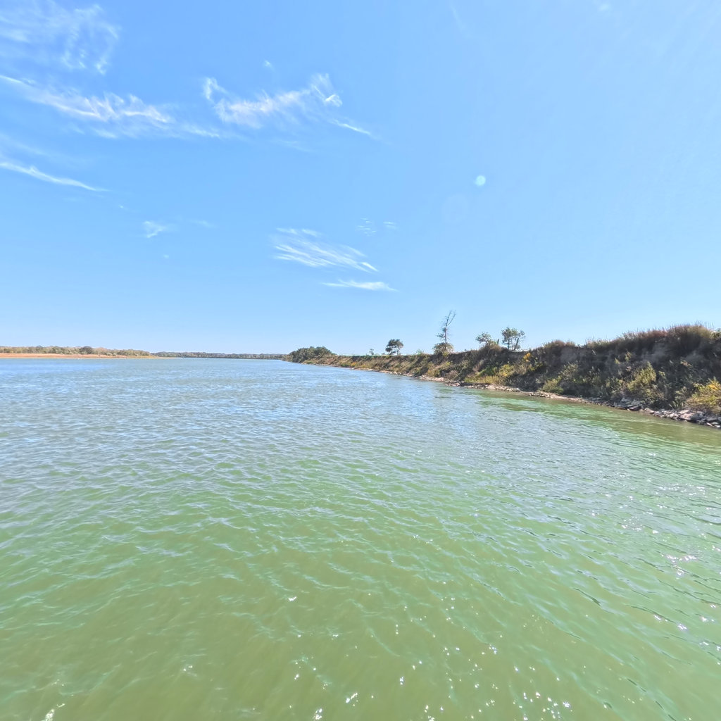 Terrain360 panorama near Calumet Bluff, meeting with Yankton Sioux