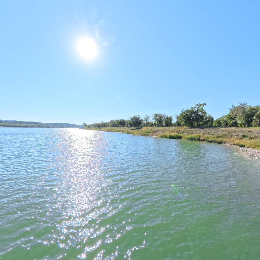 Randall Dam to Running Water scene image looking forward