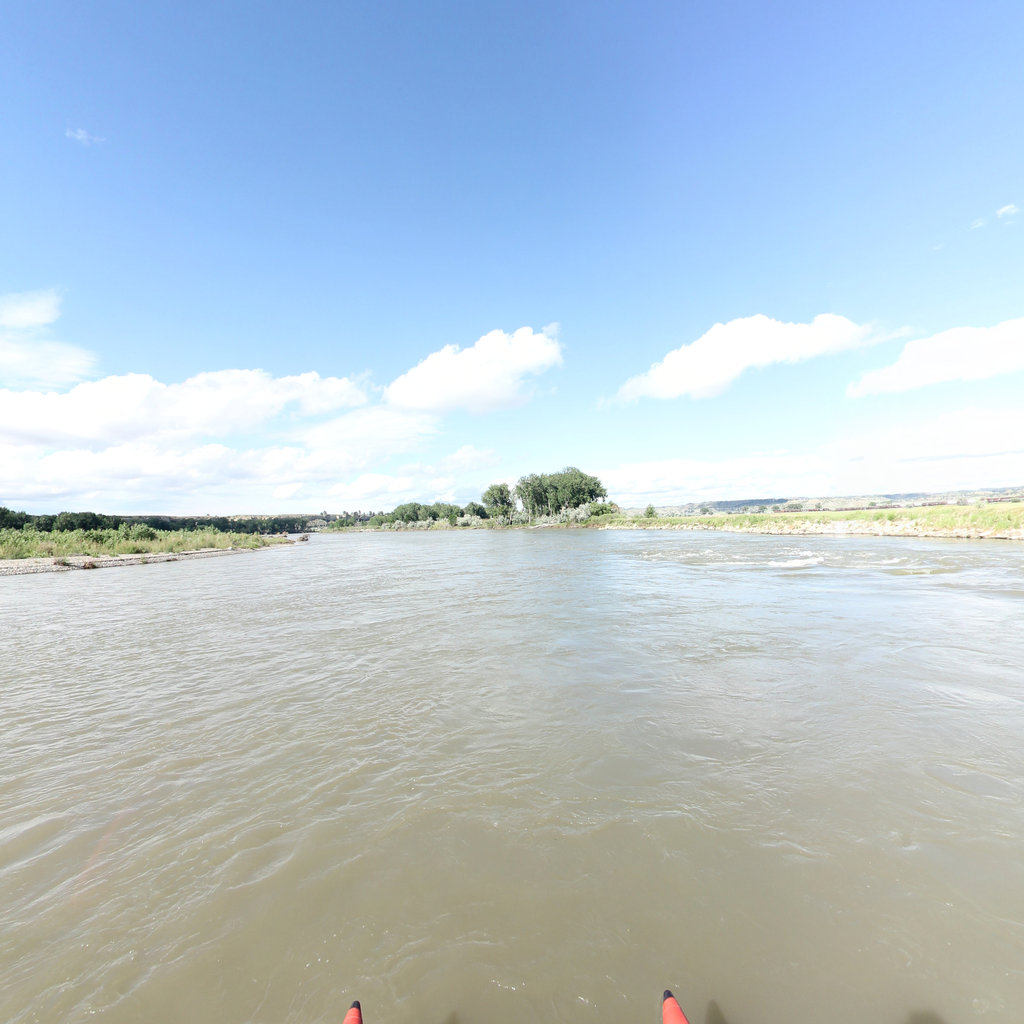 Terrain360 panorama near Yellowstone River near the Bighorn confluence