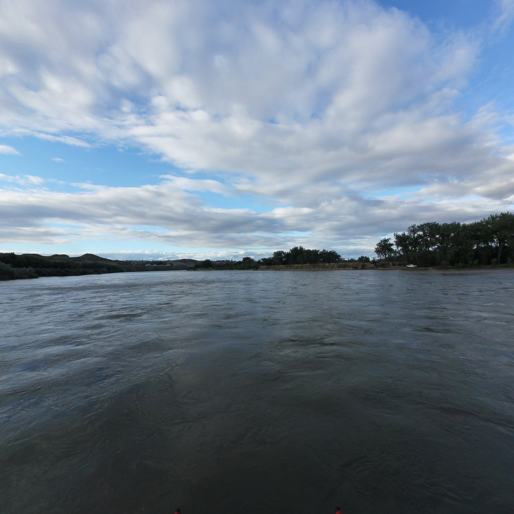 Terrain360 panorama near Yellowstone River near present-day Miles City