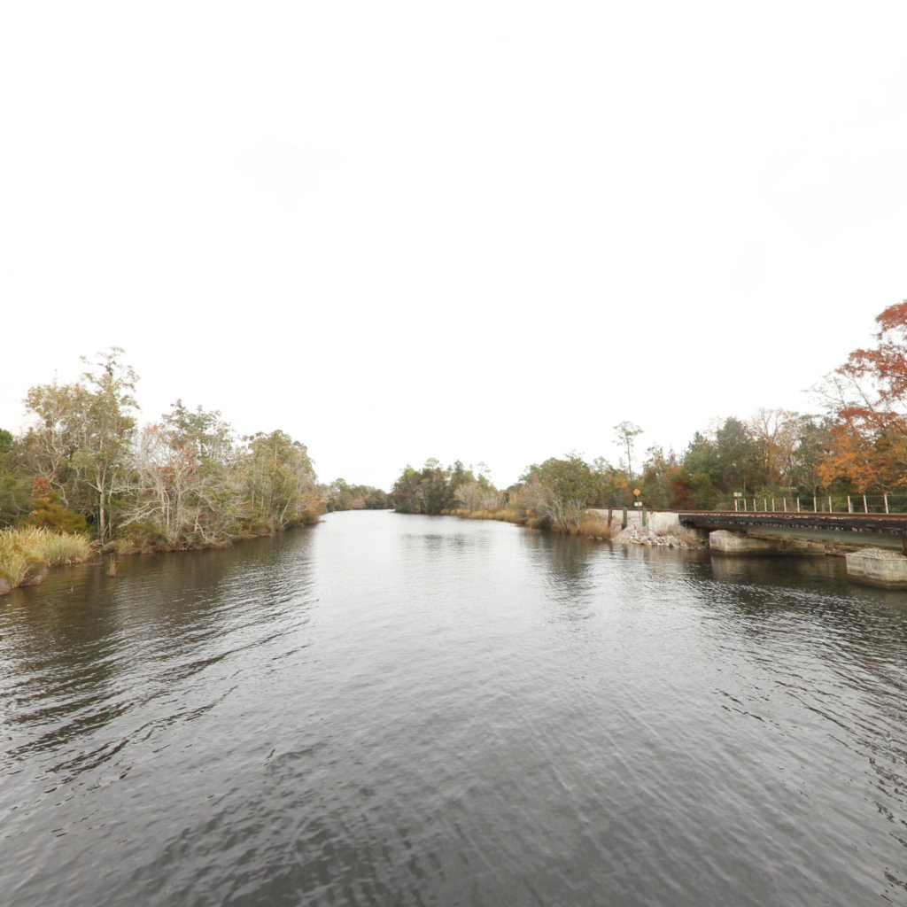 Marquis Bayou scene image looking forward