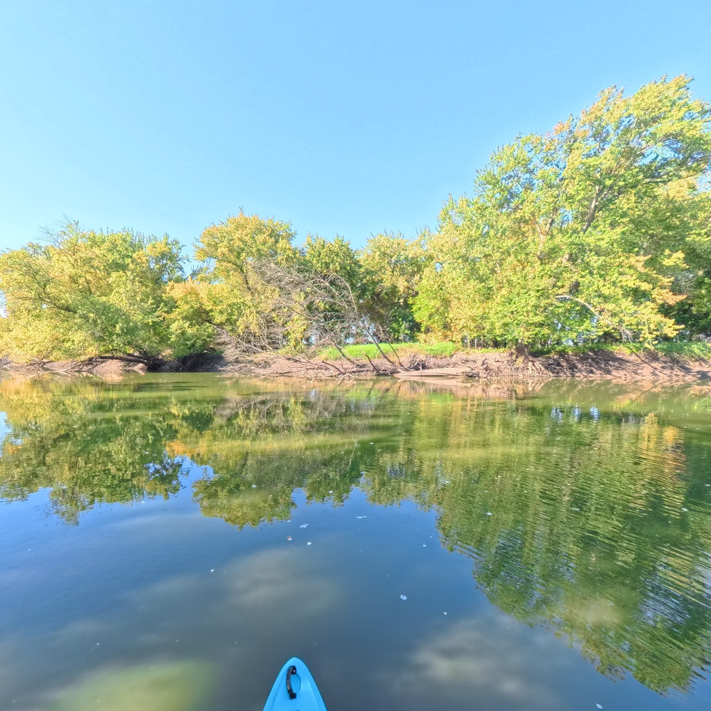 360° panoramic view of East Fork to Confluence