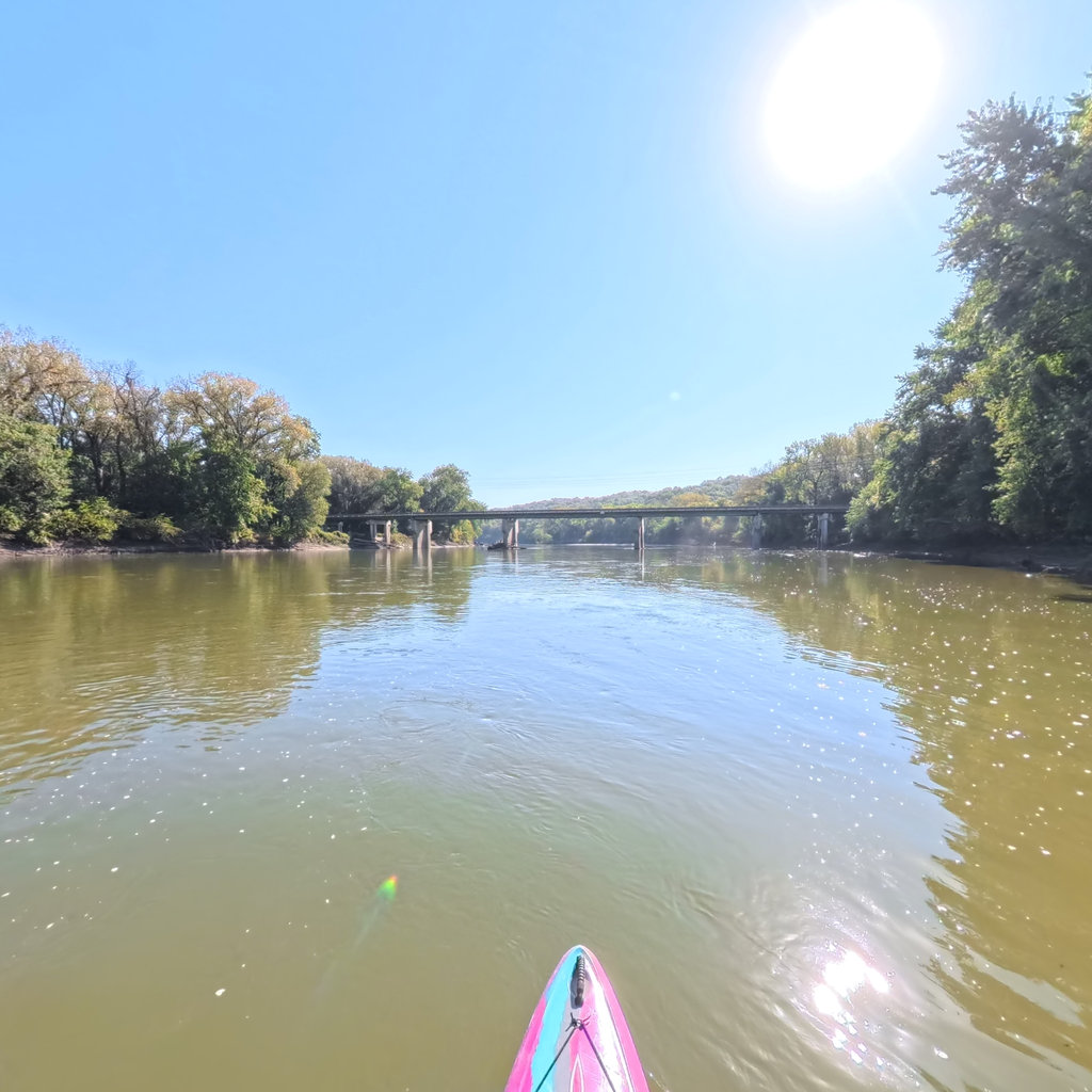 360° panoramic view of South Fraser Access to Boone Waterworks Upper