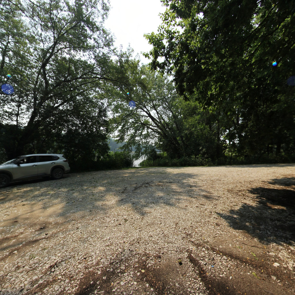 River Road Access scene image looking forward