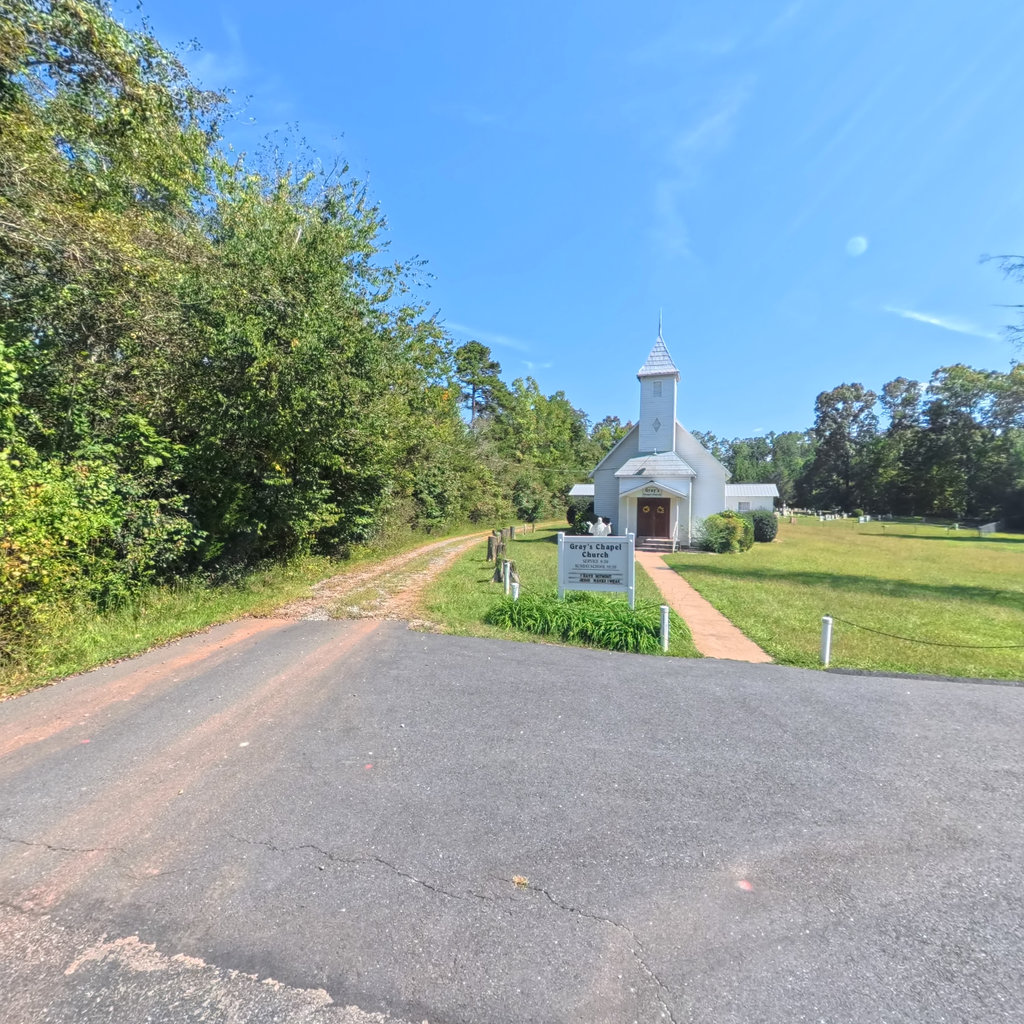 360° panoramic view of Grays Chapel
