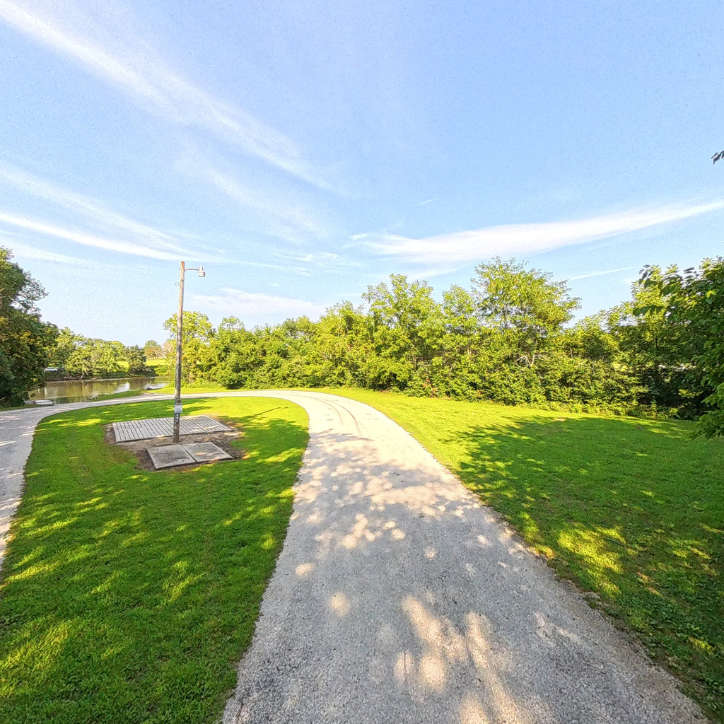 360° panoramic view of Joe Sheldon County Park Public Boat Ramp Access