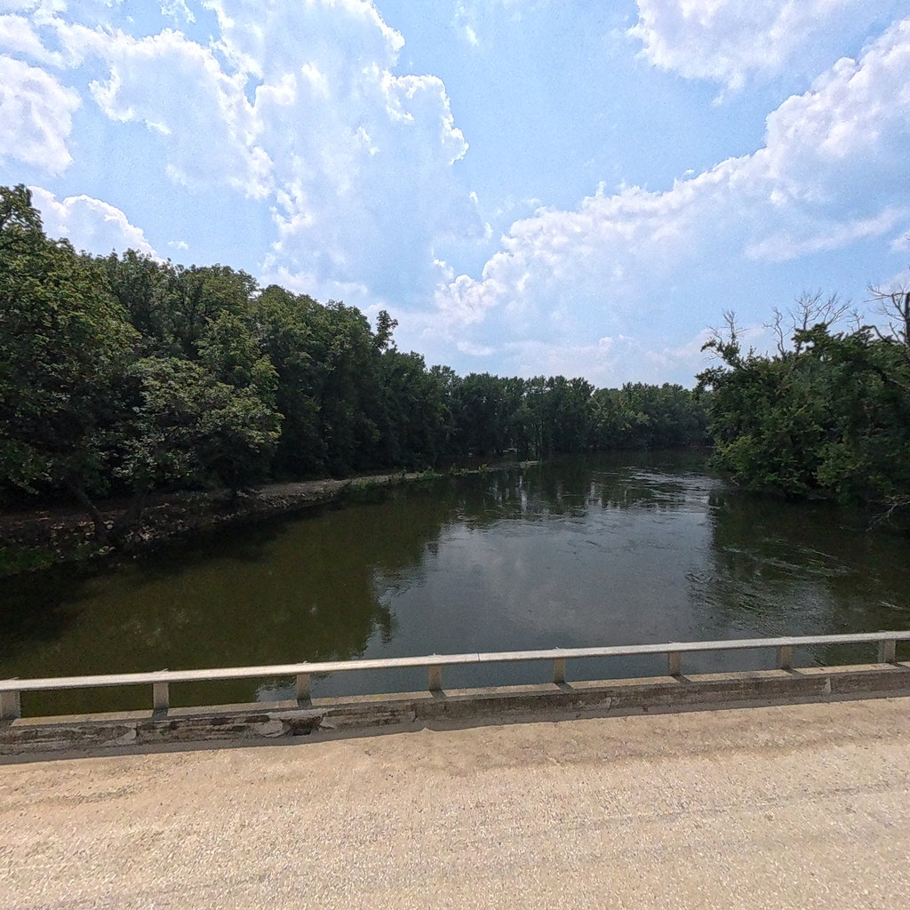 360° panoramic view of Plum Creek Dam Access (Wildwood)