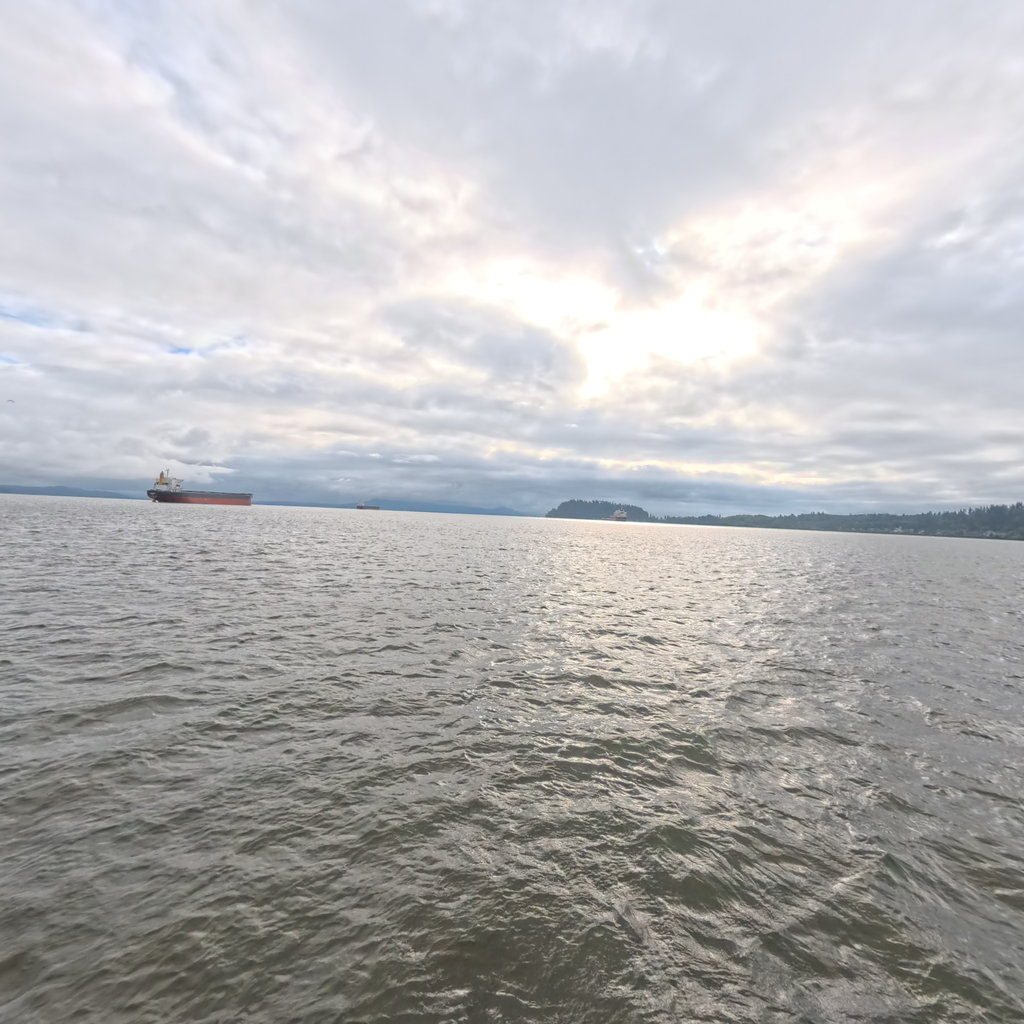 Terrain360 panorama near Exploring for winter camp site, south shore of Columbia