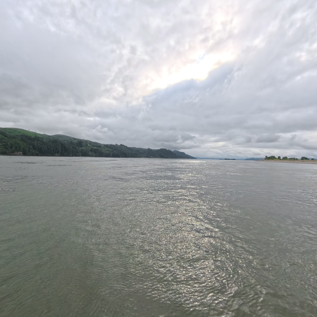 Terrain360 panorama near Near Pillar Rock, Columbia River Estuary, Washington