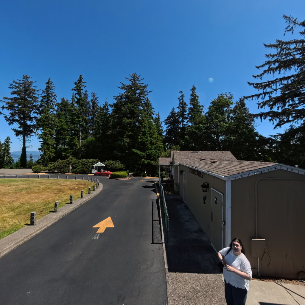 Terrain360 panorama near Cape Disappointment, WA (near modern Ilwaco, WA)