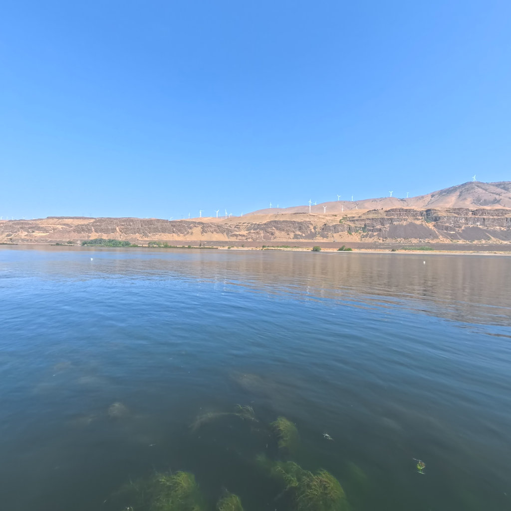 360° panoramic view of Lake Celilo - Snake River