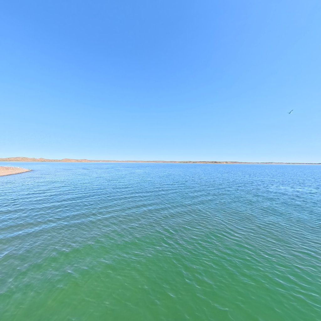 Fort Peck Lake 2 scene image looking forward