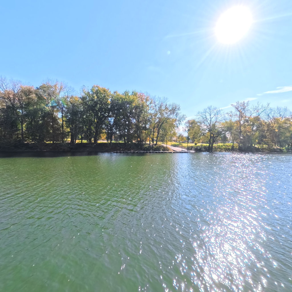 Wheeling to Moundsville scene image looking forward