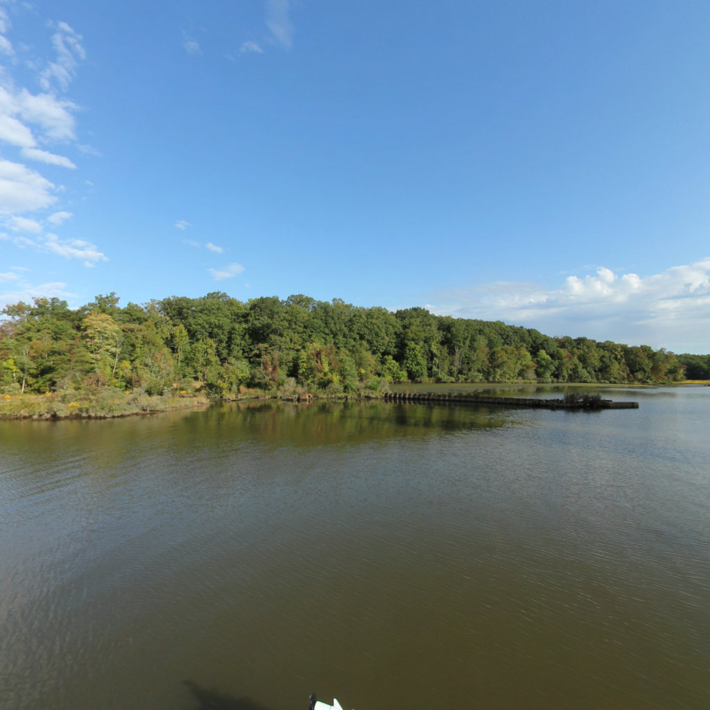 360° panoramic view of Burning Basin - Low tide - Low Tide