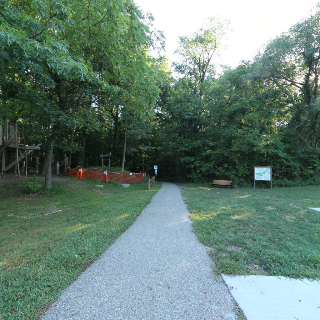 Harris Nature Center 1 scene image looking forward