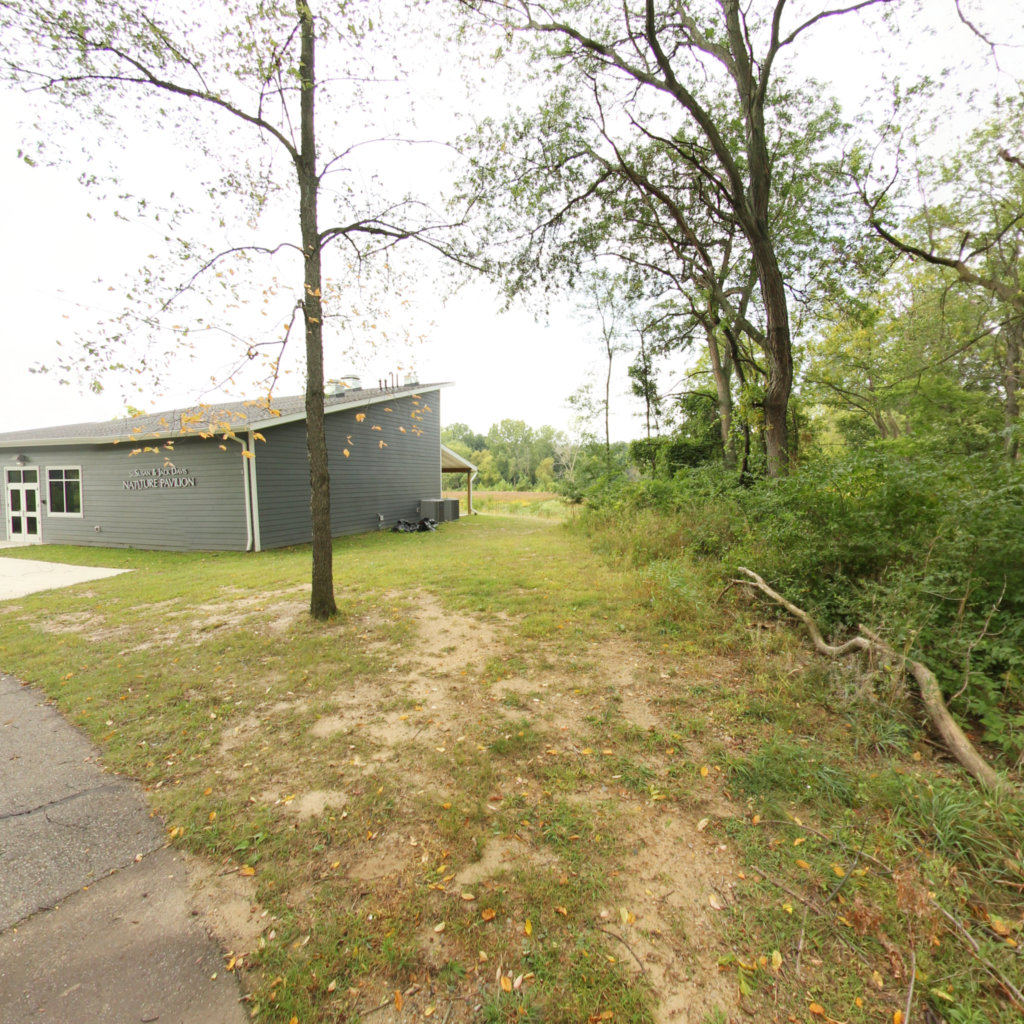 Fenner Nature Center scene image looking forward