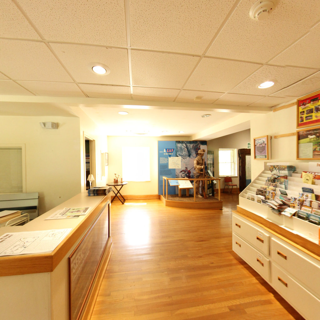 360° panoramic view of Gillespie Gap Visitors Center