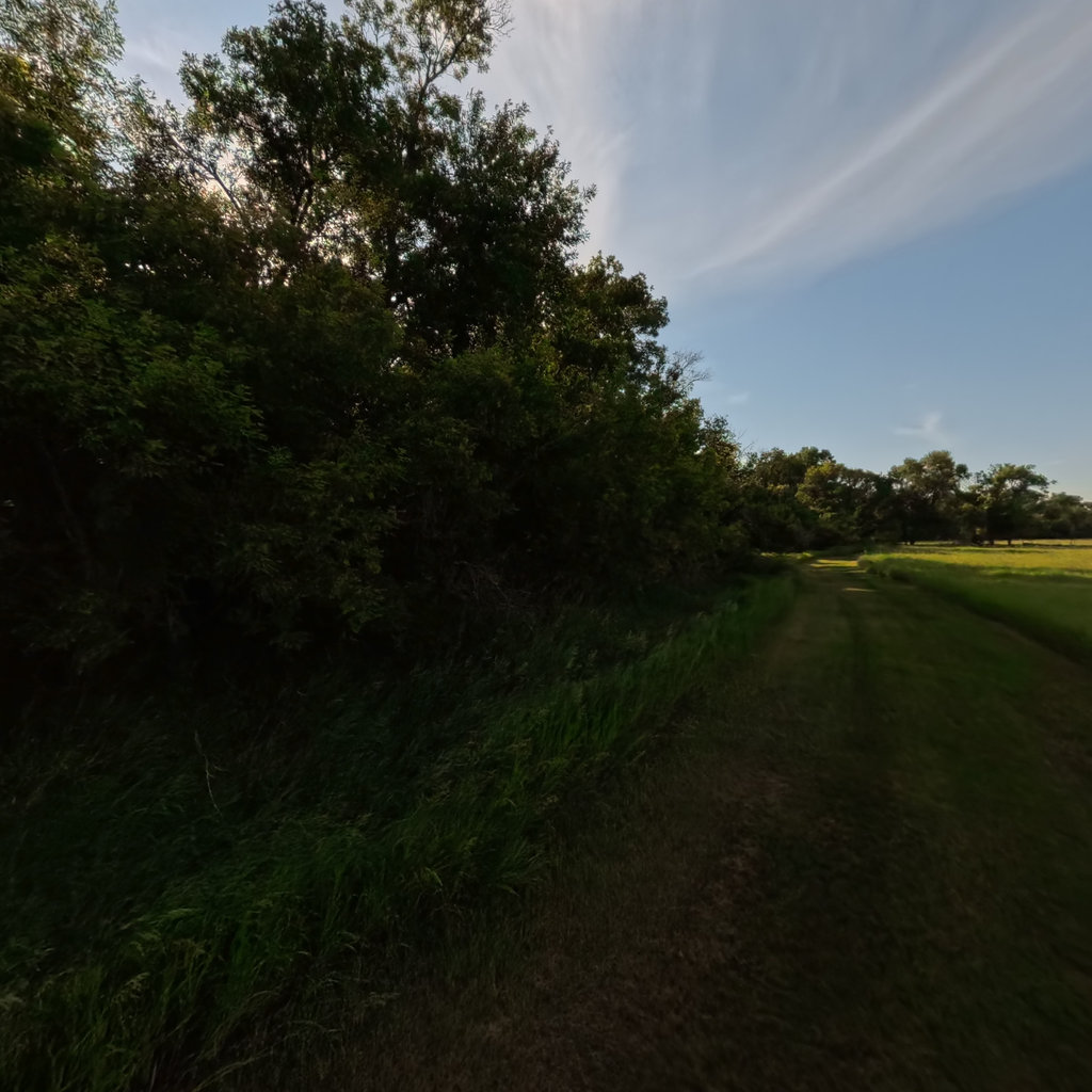 360&deg; scene on Hidatsa Village, Knife River