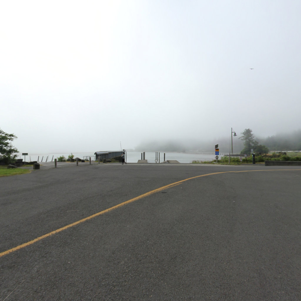 Cape Disappointment Access scene image looking forward