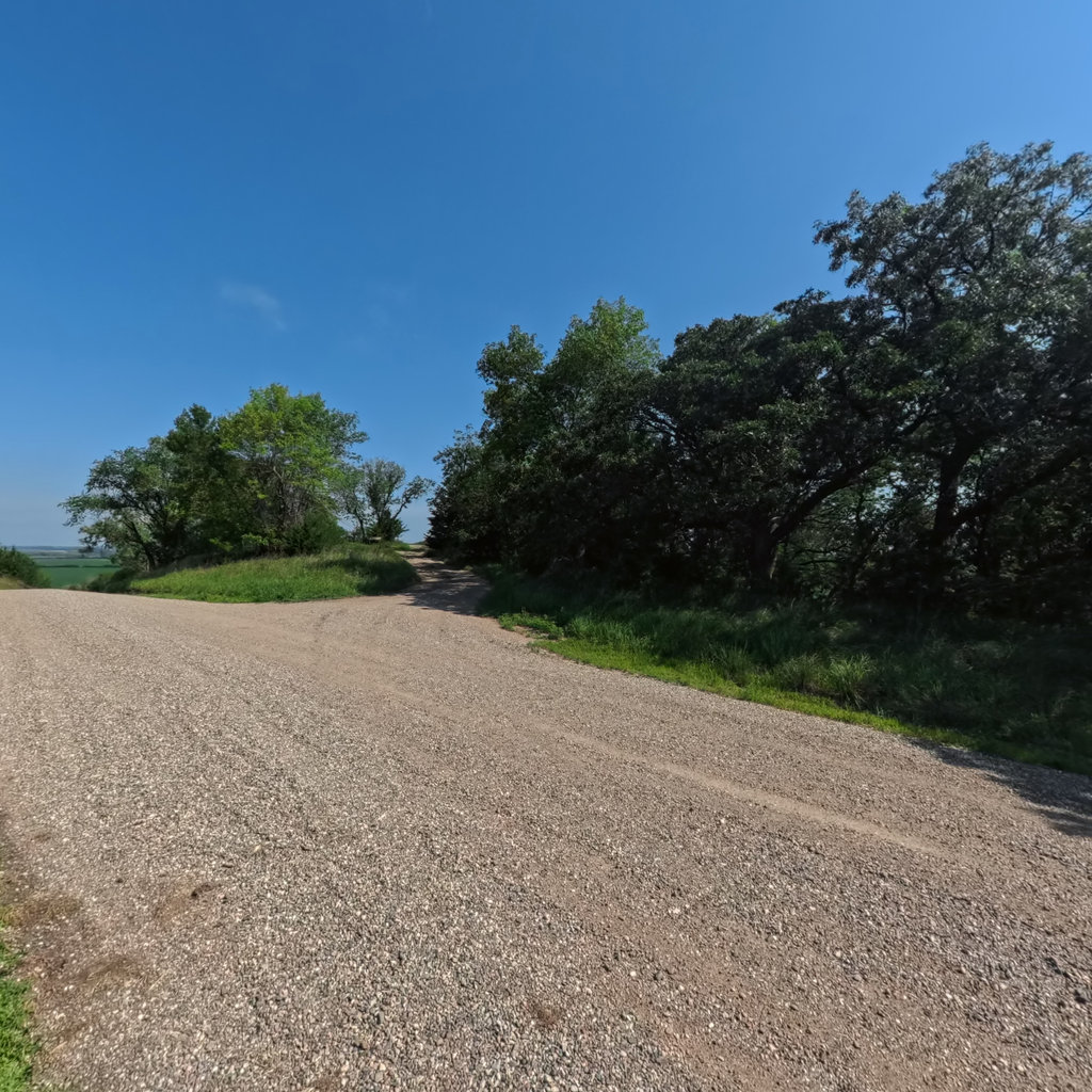 Ionia Volcano scene image looking forward