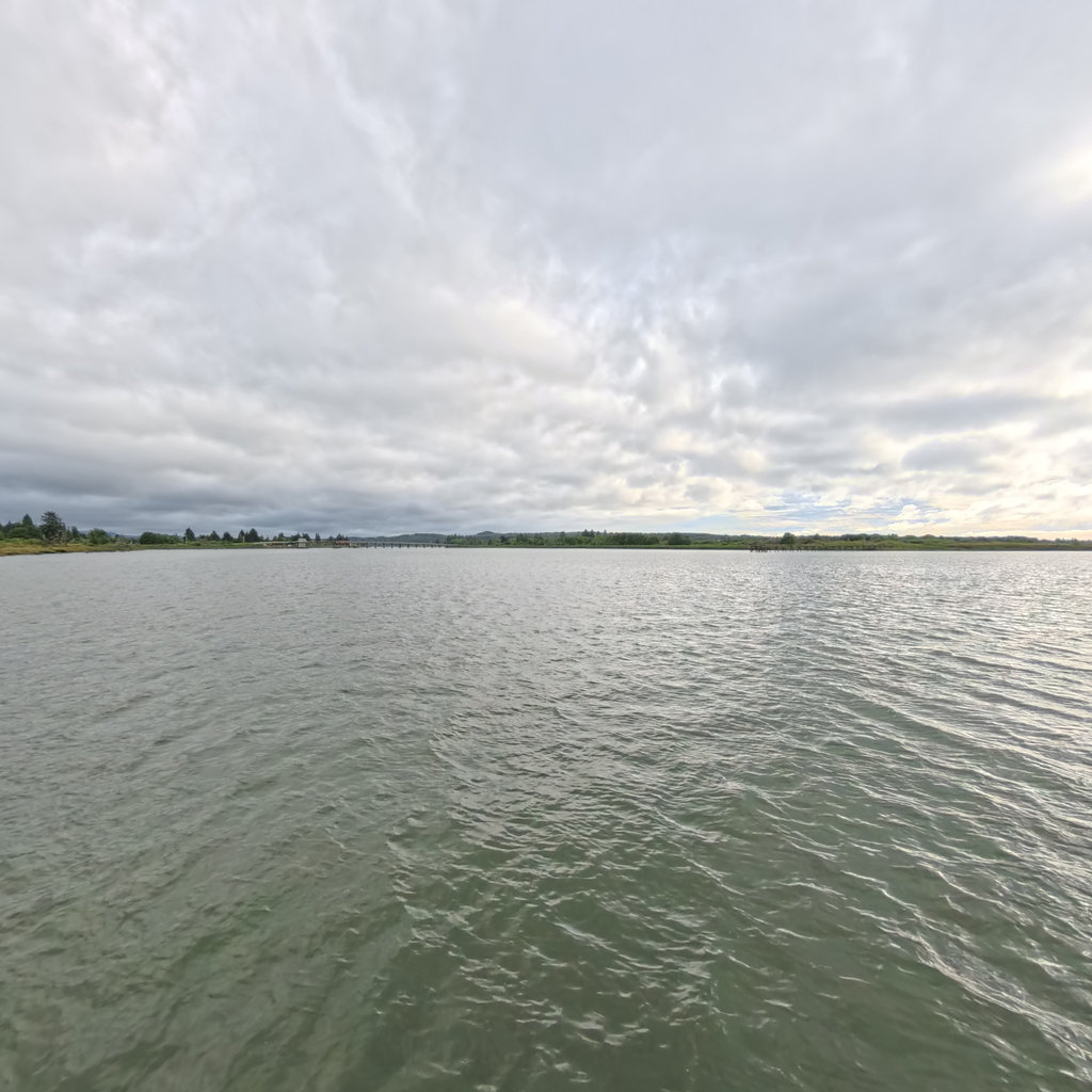 Lewis and Clark River scene image looking forward