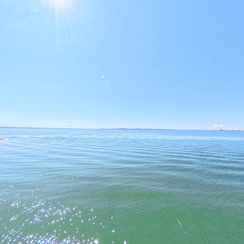 360&deg; scene on Fort Peck Lake 1