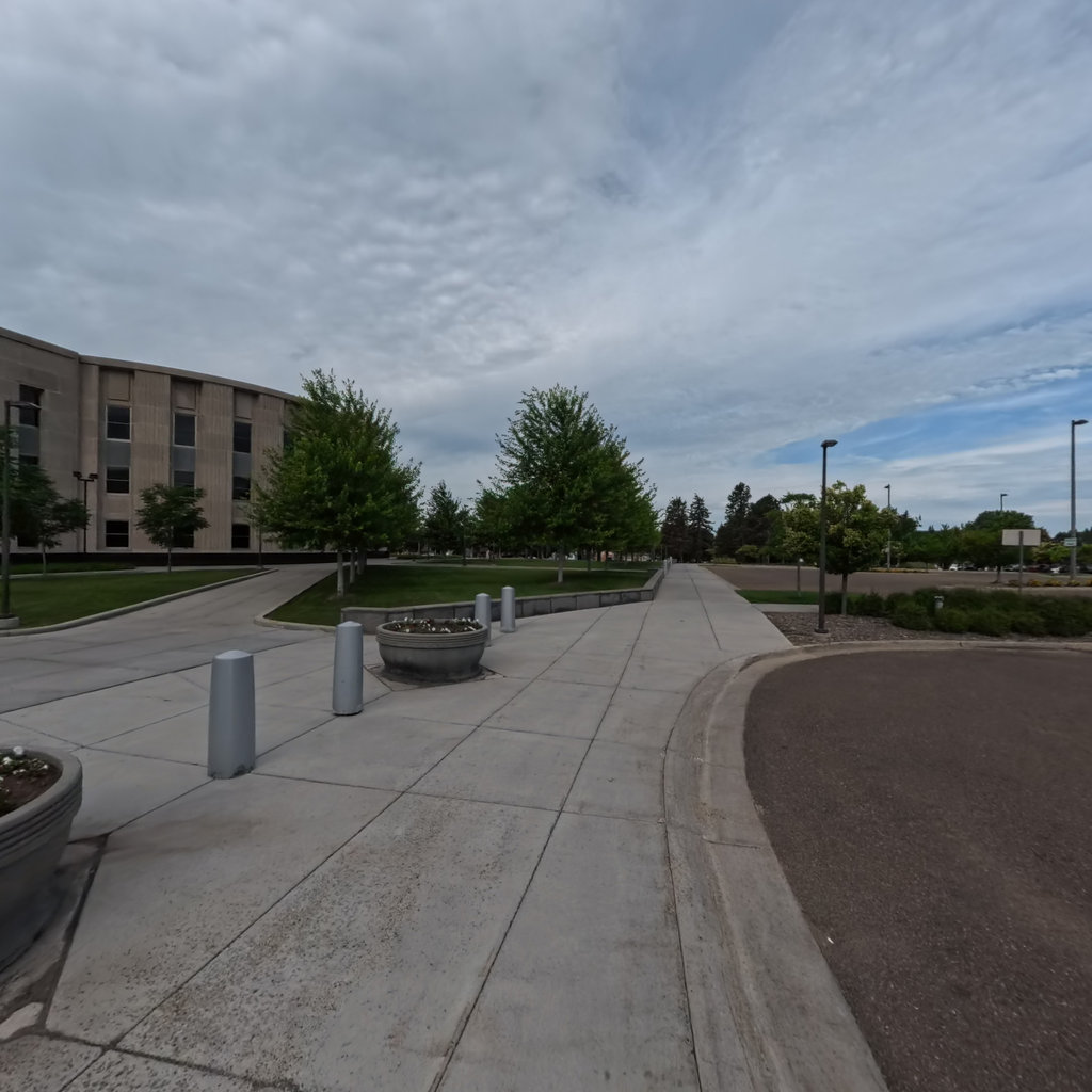 Bismark Capital Building scene image looking forward