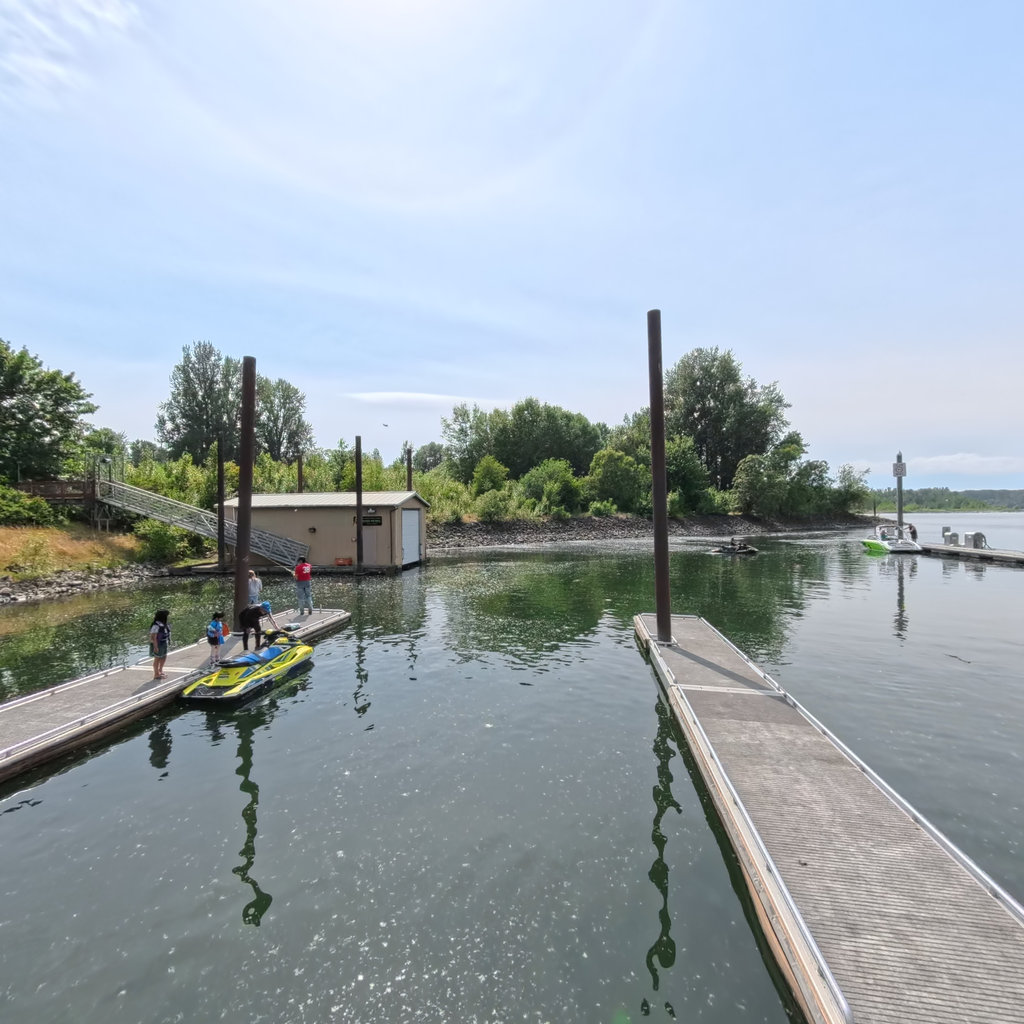 Portland scene image looking forward