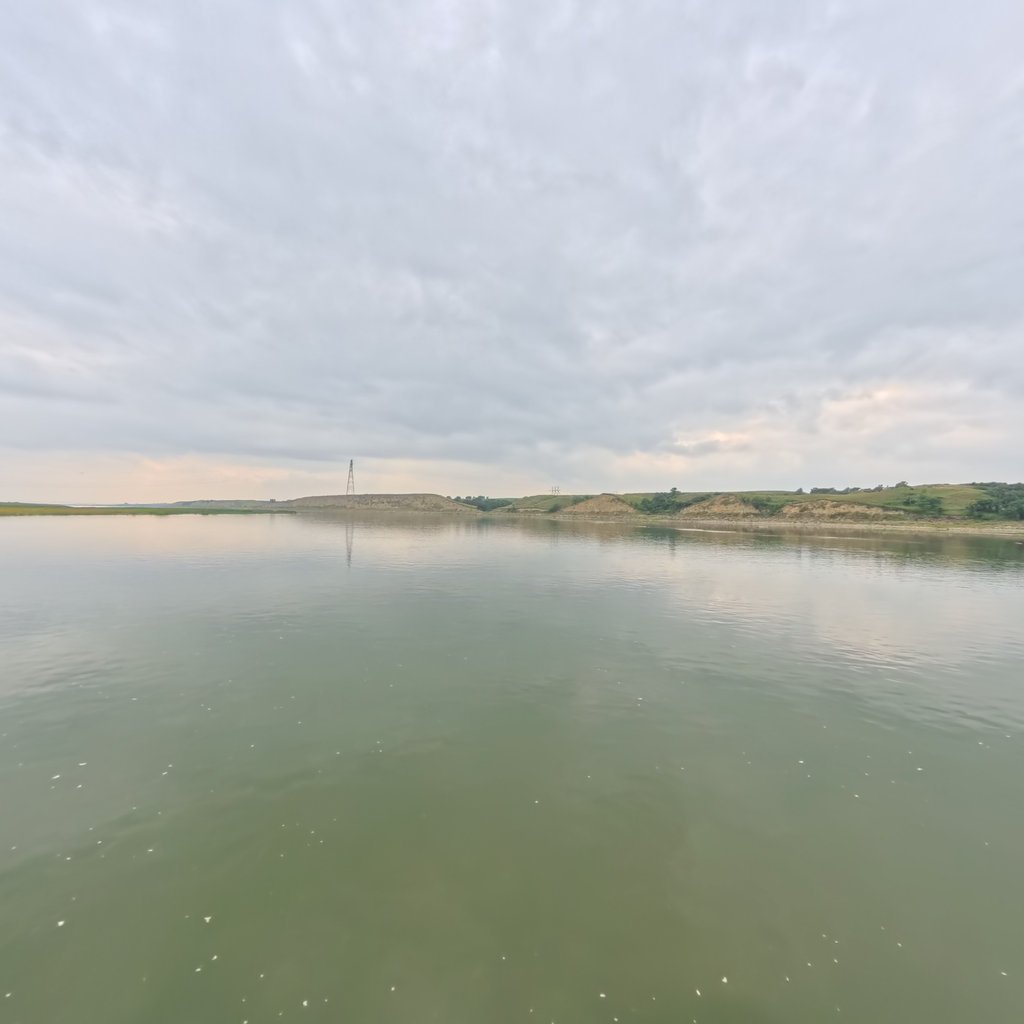 Terrain360 panorama near Missouri River near present-day Bismarck