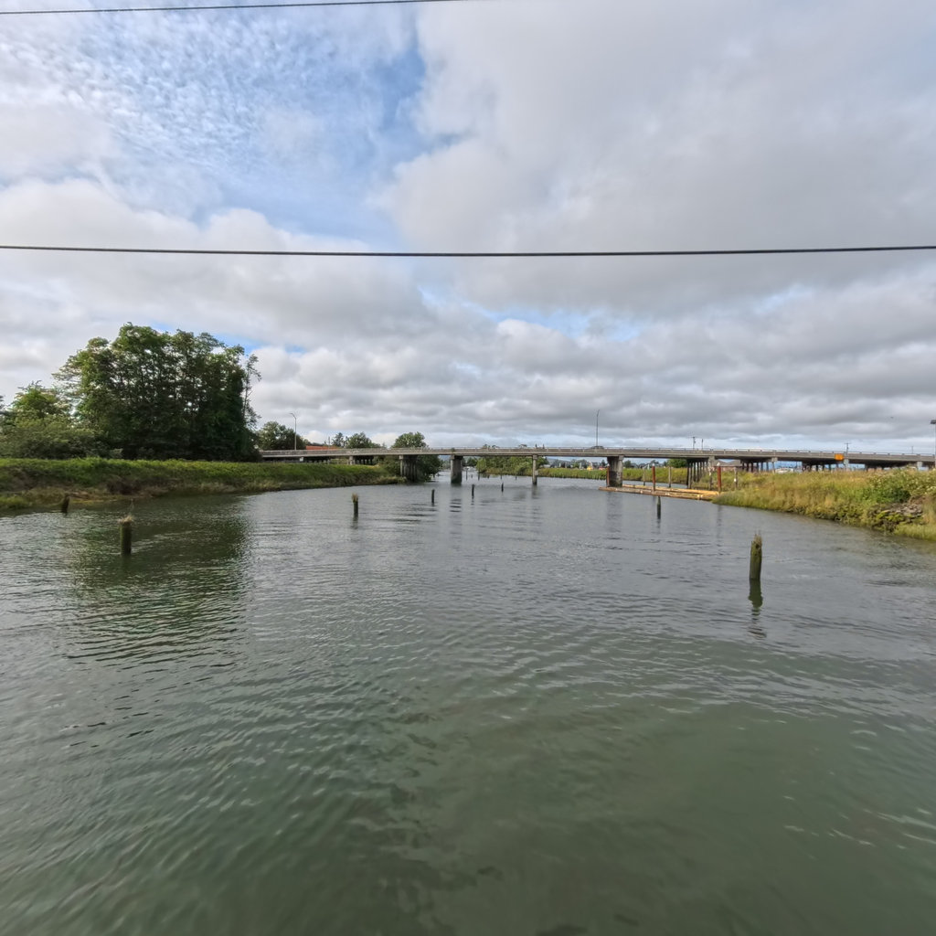 Skipanon River scene image looking forward