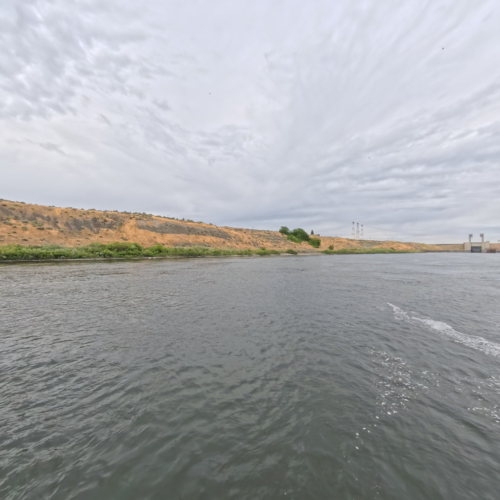 Snake River Confluence scene image looking forward