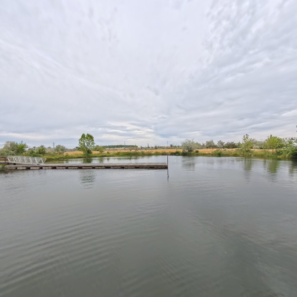 Snake River Confluence Upstream scene image looking forward