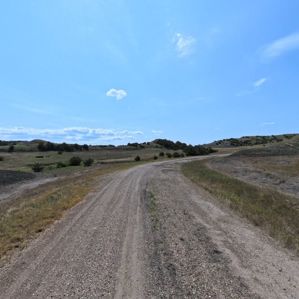 360&deg; panorama near Missouri River near Big Bend
