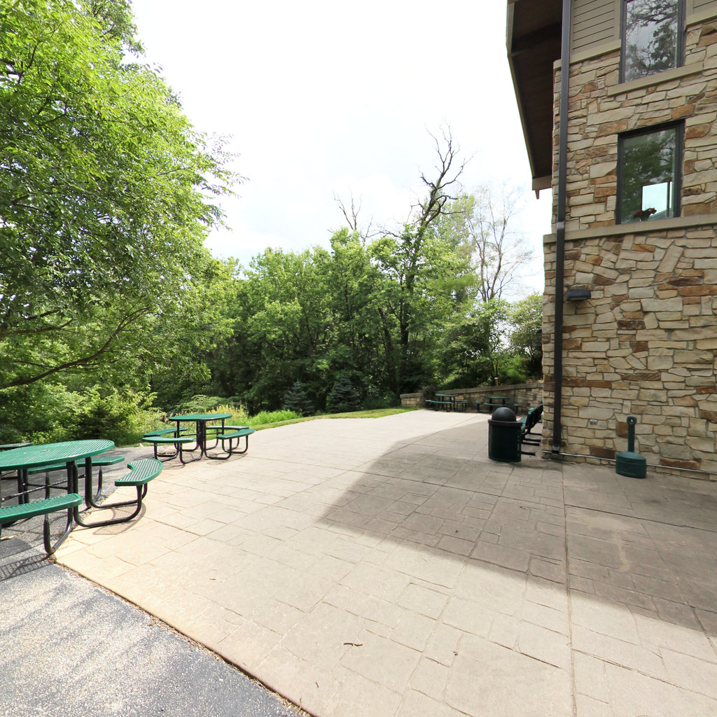 Missouri River Basin Interpretive Center scene image looking forward