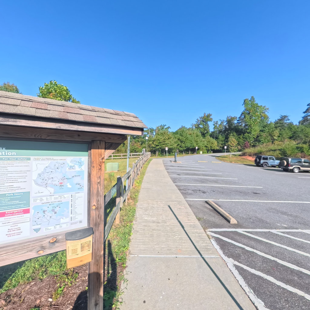 360° panoramic view of Paddy's Creek Trail