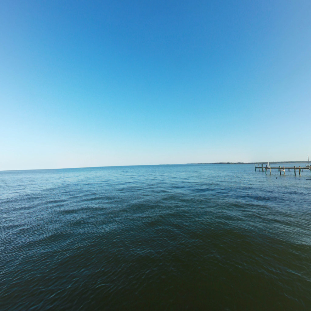 Lewisetta to Smith Point scene image looking forward