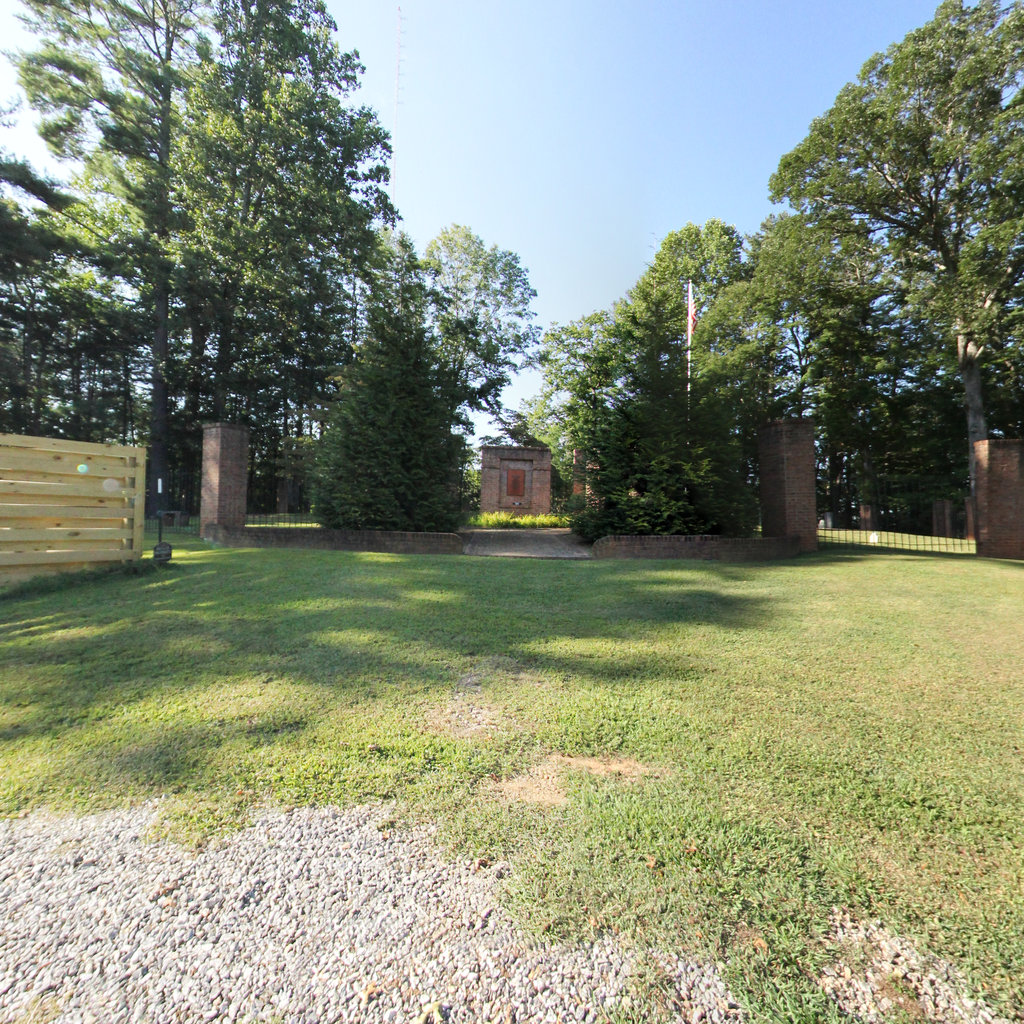 360° panoramic view of Quaker Meadows Cemetery
