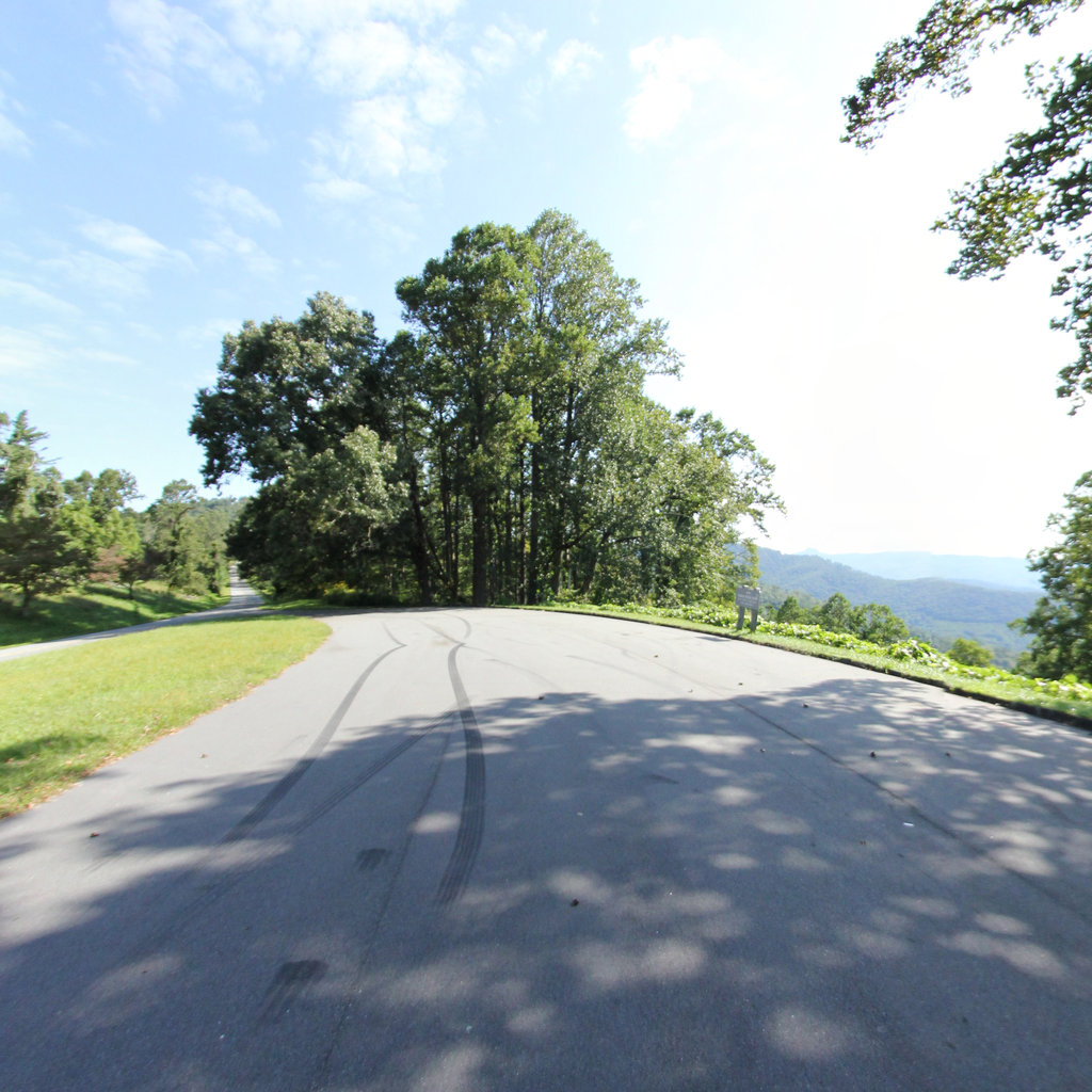 360° panoramic view of Table Rock Overlook